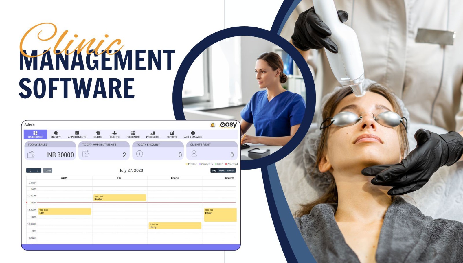 Clinic Management Software Now Also In India