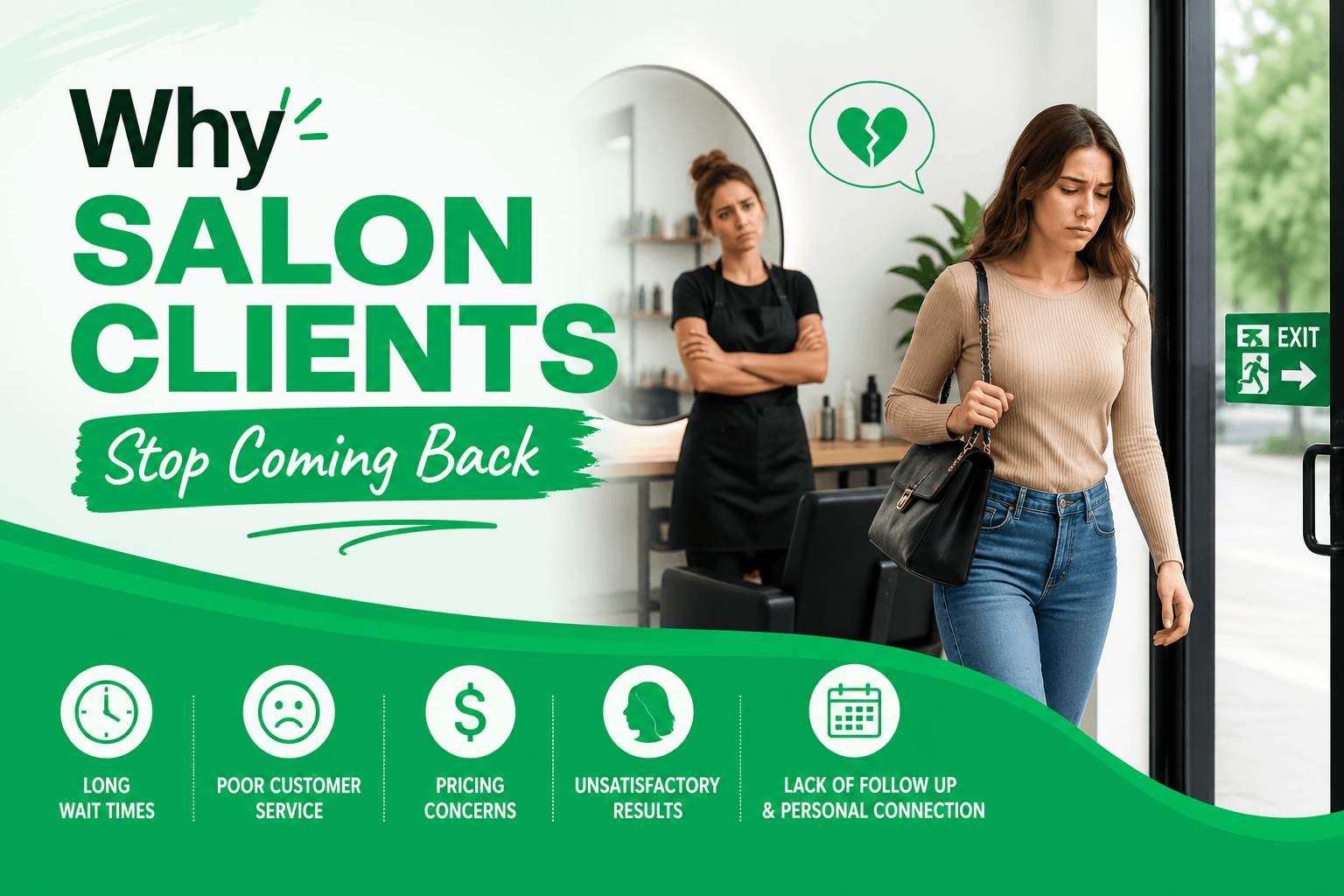 Why Salon Clients Stop Coming Back
